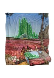 Warner Brothers The Wizard Of Oz Officially Licensed Silky Touch Super Soft Throw Blanket 152 x 127 cm in White - thumbnail 2