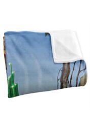 Warner Brothers The Wizard Of Oz Officially Licensed Silky Touch Super Soft Throw Blanket 152 x 127 cm in White - thumbnail 3