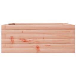 Berkfield Home Decorative Garden Planter 60x60x23 cm Solid Wood Douglas in Light Tan - Size: 60 x 60 x 23 cm - thumbnail 6