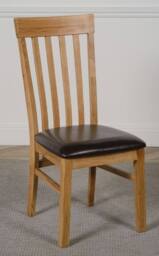 Thats Furniture Richmond 140-220cm Oak Extending Dining Table & 6 Harvard Chairs in Brown - thumbnail 6