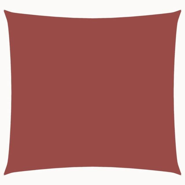 Berkfield Home Sunshade Sail Oxford Fabric Square 2x2 m Terracotta - image 1