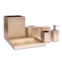 Posh Trading Company Kensington Toothbrush Holder - Champagne in Metallics - thumbnail 2