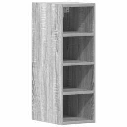 Berkfield Home Hanging Cabinet Grey Sonoma 20x29.5x60 cm Engineered Wood - thumbnail 1