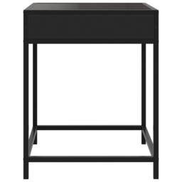 Berkfield Home Decorative Bedside Table with Infinity LED Black 40x40x51 cm - Size: 40 x 40 x 51 cm - thumbnail 7