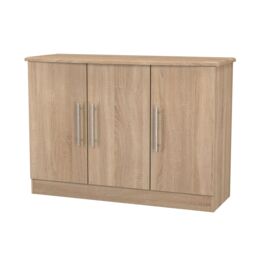 Ready Assembled 2 U Carlton 3 Door Sideboard (Ready Assembled) in Light Oak - Size: Large - thumbnail 3
