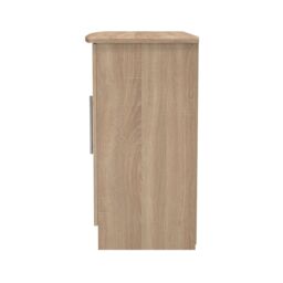 Ready Assembled 2 U Carlton 3 Door Sideboard (Ready Assembled) in Light Oak - Size: Large - thumbnail 2