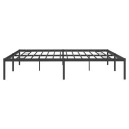 Berkfield Home Metal Bed Frame Black 183x213 cm - thumbnail 6