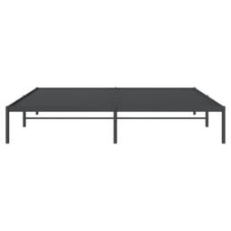 Berkfield Home Metal Bed Frame Black 183x213 cm - thumbnail 5