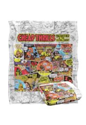 Big Brother & The Holding Company Cheap Thrills Silky Touch Super Soft Throw Blanket 152 X 127 cm in White - thumbnail 2
