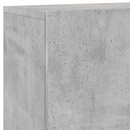 Berkfield Home TV Cabinet Wall-mounted Concrete Grey 100x30x41 cm - Size: 100 x 30 x 41 cm - thumbnail 9