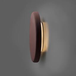 Netlighting Tou Burgundy Round Flush Wall Lamp 45cm 2700K - thumbnail 2