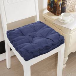KORVIXA Armchair Booster Cushion Seat Pad in Blue - Size: 122 cm x 183 cm - thumbnail 5