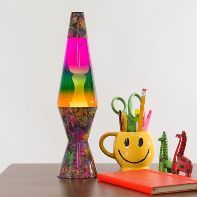 Menkind Lava Brand Lava Lamp Vibrant Tri-Colour Glow for Any Mood - image 1