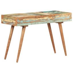 Berkfield Home Beautiful Dressing Table with Mirror 112x45x76 cm Solid Reclaimed Wood - Size: 112 x 45 x 76 cm - thumbnail 5