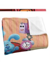 Blues Clues Blue's Clues Character Group Silky Touch Super Soft Throw Blanket 152 X 127 cm in White - thumbnail 3