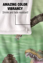 JQ Licensing Royce Mcclure Swamp Alligators Silky Touch Super Soft Throw Blanket 152 X 127 cm in White - thumbnail 4
