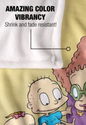 Rugrats Get Caught Reading Silky Touch Super Soft Throw Blanket 152 X 127 cm in White - thumbnail 4