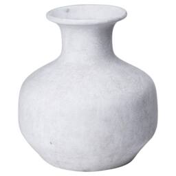 Hill Interiors Darcy Squat Vase in Stone - thumbnail 1