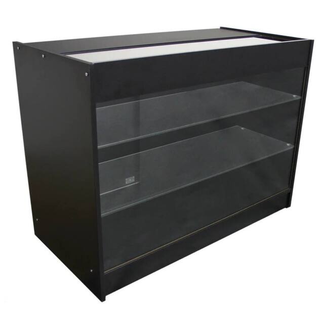 Monstershop K1200 Retail Product Display Cabinet - Black - image 1