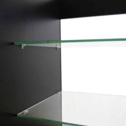 Monstershop K1200 Retail Product Display Cabinet - Black - thumbnail 4