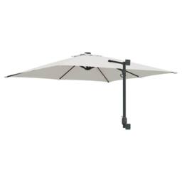 Berkfield Home Patio Umbrella Sand Polyester, Aluminium Large Foldable in Beige - thumbnail 6