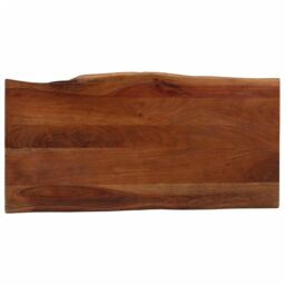 Berkfield Home Coffee Table Honey Brown 110x55x40 cm Solid Wood Acacia - Size: 110 x 55 x 40 cm - thumbnail 4