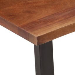 Berkfield Home Coffee Table Honey Brown 110x55x40 cm Solid Wood Acacia - Size: 110 x 55 x 40 cm - thumbnail 5