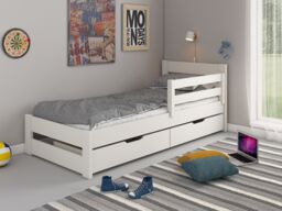 Tera Solid Wood Single Bed - thumbnail 4