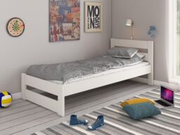 Tera Solid Wood Single Bed - thumbnail 1