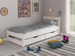 Tera Solid Wood Single Bed - thumbnail 3
