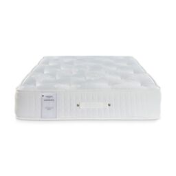 Rest Relax Chatsworth 1000 Lux Pocket Sprung Tufted Mattress in White - Size: Double - thumbnail 1