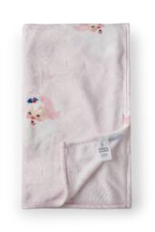 Catherine Lansfield 'Vintage Christmas Santa' Cosy Fleece Blanket Throw in Pink - Size: 130 cm x 170 cm - thumbnail 5