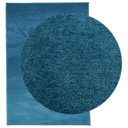 Berkfield Home Rug OVIEDO Short Pile Turquoise 160x230 cm - Size: Medium - thumbnail 3