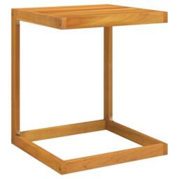 Berkfield Home C Table 42x40x50 cm Solid Wood Acacia in Brown - Size: 42 x 40 x 50 cm - thumbnail 1