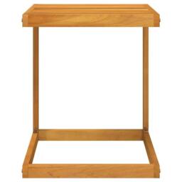 Berkfield Home C Table 42x40x50 cm Solid Wood Acacia in Brown - Size: 42 x 40 x 50 cm - thumbnail 4