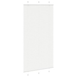 Berkfield Home Pleated Blind White 105x200 cm Fabric Width 104.4 cm Polyester - thumbnail 3