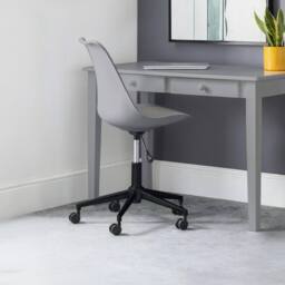 Cheshire Executive Kirkwood Office Chair in Grey & Black - thumbnail 2