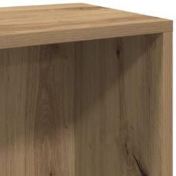 Berkfield Home Book Cabinet/Sideboard Artisan Oak 66x30x98 cm Engineered Wood in Brown - Size: 66 x 30 x 98 cm - thumbnail 9