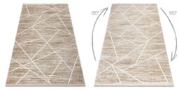 RugsX Duke Rug in Beige - Size: 80 cm x 150 cm - thumbnail 3