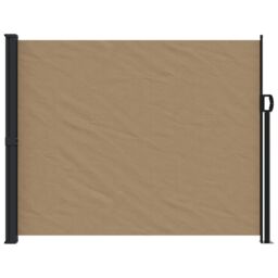 Berkfield Home Retractable Side Awning Taupe 160x300 cm - thumbnail 3