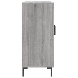 Berkfield Home Sideboard Grey Sonoma 90x34x80 cm Engineered Wood - Size: 90 x 34 x 80 cm - thumbnail 7