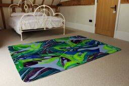 Benjamin Tate Design Hand Drawn Exotic Plants Designer Rug in Natural - Size: Large - thumbnail 3
