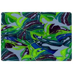 Benjamin Tate Design Hand Drawn Exotic Plants Designer Rug in Natural - Size: Large - thumbnail 1