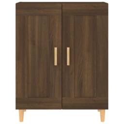 Berkfield Home Sideboard Brown Oak 69.5x34x90 cm Engineered Wood - thumbnail 6