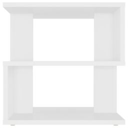 Berkfield Home Side Table White 40x40x40 cm Engineered Wood - Size: 40 x 40 x 40 cm - thumbnail 4