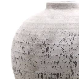 Wyld Haus Sunvale Large Weathered Stoneware Vase in Stone - thumbnail 3