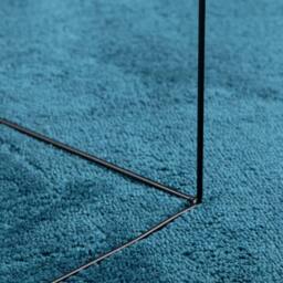Berkfield Home Rug OVIEDO Short Pile Turquoise 120x120 cm - Size: Medium - thumbnail 8