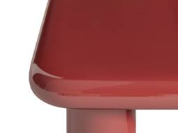 Vente-unique MDF Coffee Table - Lacquered Bordeaux - TAMISDA in Burgundy - thumbnail 5