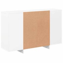 Berkfield Home Sideboard White 120x30x75 cm Engineered Wood - Size: 120 x 30 x 75 cm - thumbnail 7
