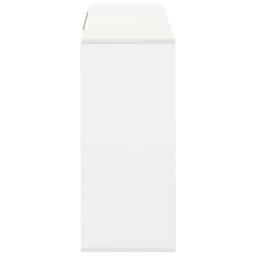 Berkfield Home Sideboard White 120x30x75 cm Engineered Wood - Size: 120 x 30 x 75 cm - thumbnail 6
